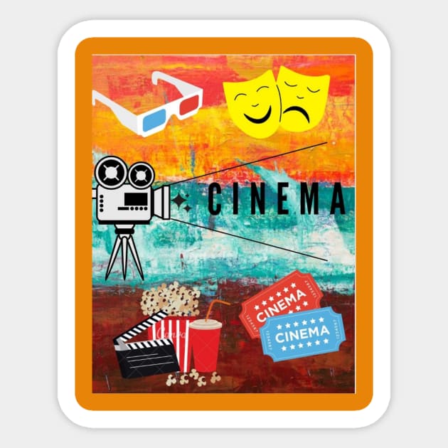 cinema Sticker by ABQALOAL